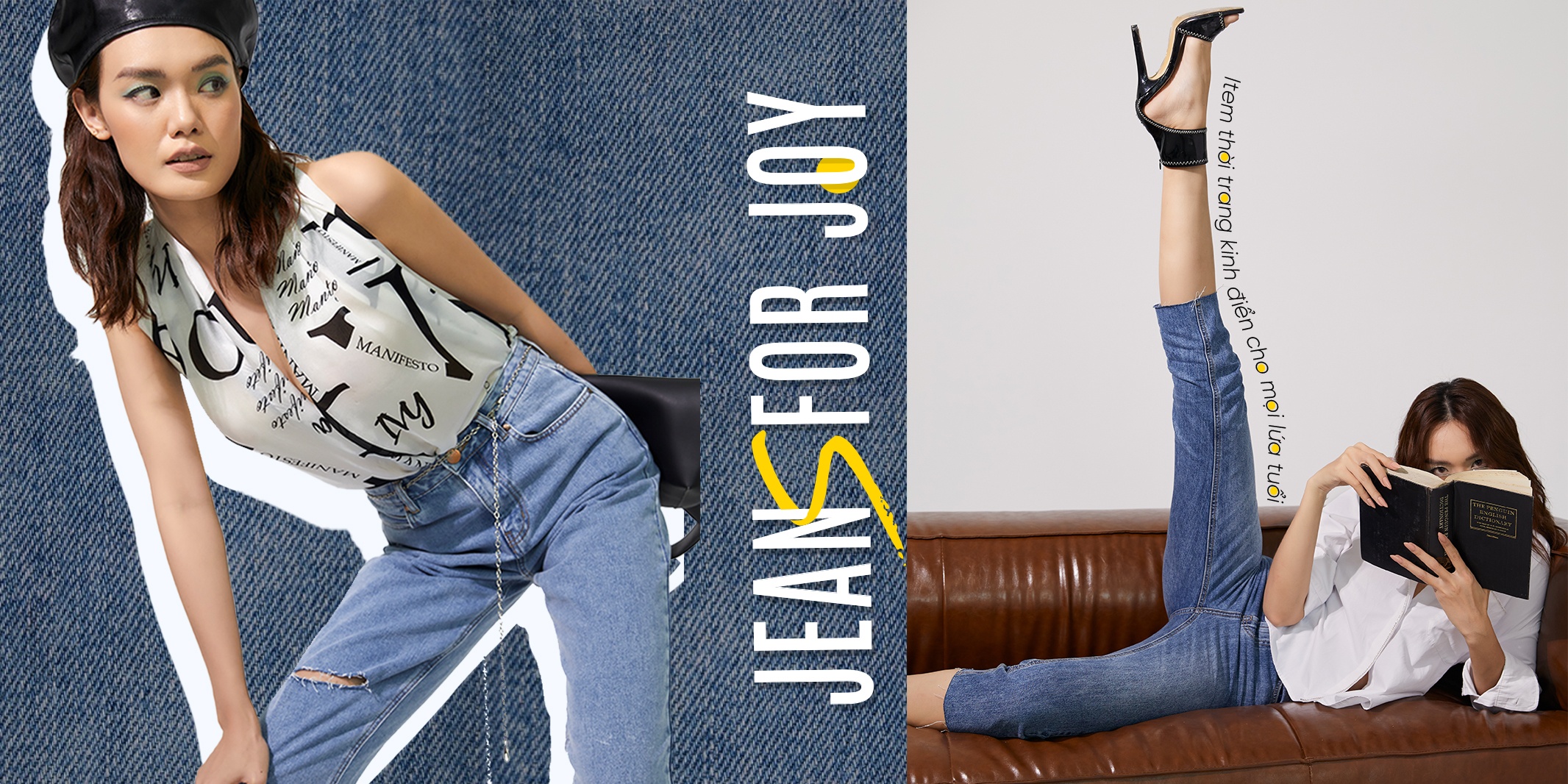 IVY moda trình làng BST “Jeans for Joy”: Trẻ trung, năng động và hiện đại