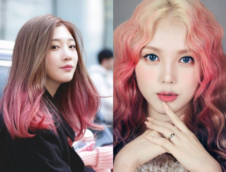 Chiêm ngưỡng tóc hồng sành điệu cuốn hút các nàng đam mê phong cách cá tính, nổi bật giữa đám đông, với sự kết hợp tinh tế giữa tóc dài và màu hồng sáng.
