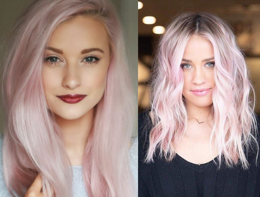 15 màu tóc hồng đẹp nổi bật ấn tượng sang chảnh nhất hiện nay