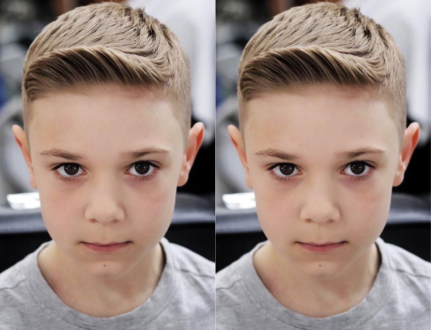 15 kiểu tóc cực ngầudành cho các bé trai vào mùa hè 2019