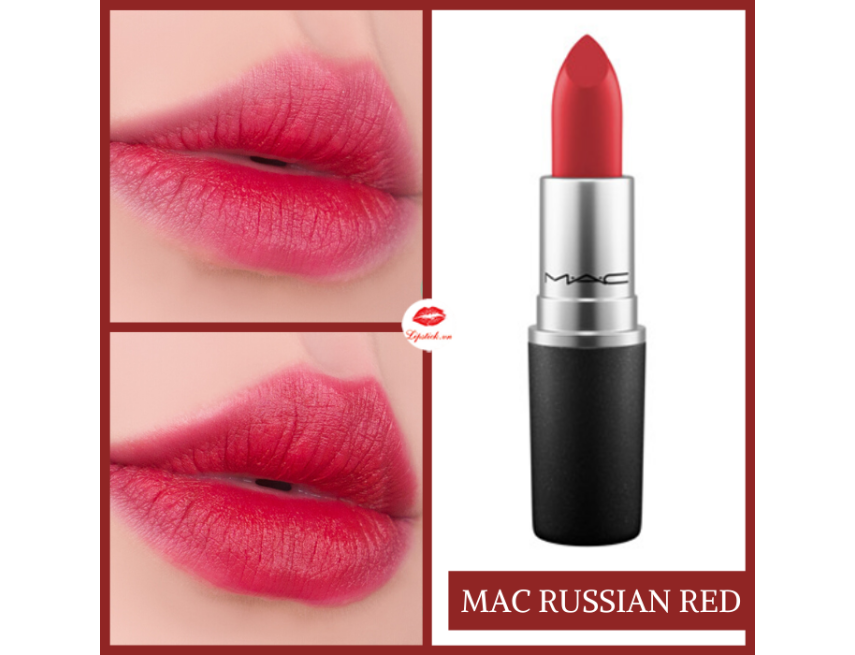 MAC red color khu đất MAC Russian Red