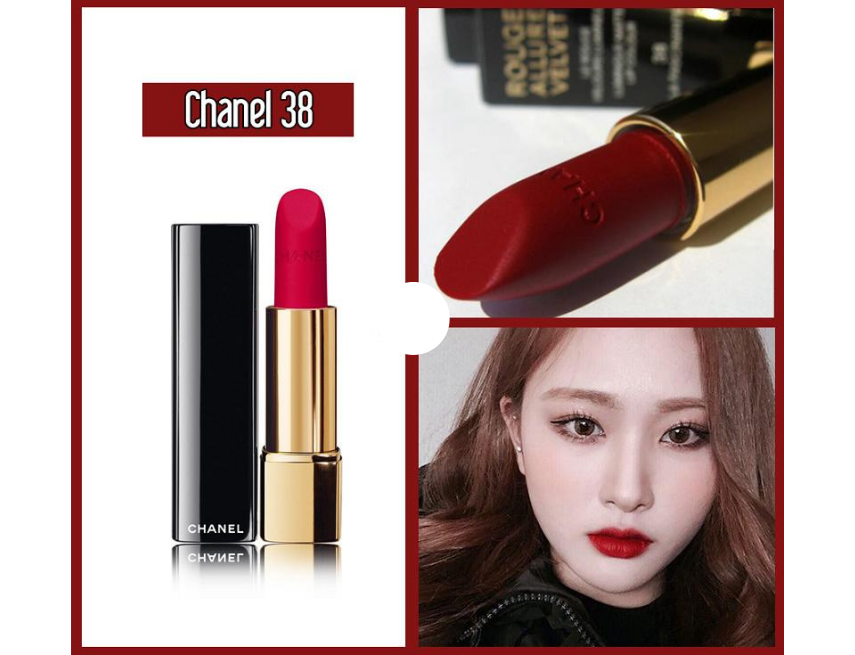 Son đỏ Chanel Rouge Allure Velvet in Fascinante #38