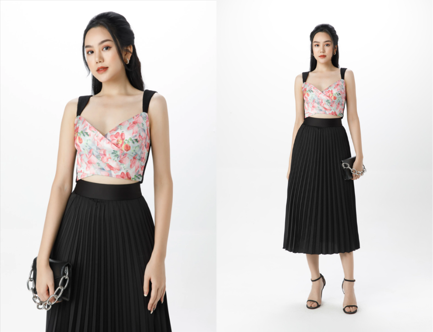 Áo croptop trẻ trung