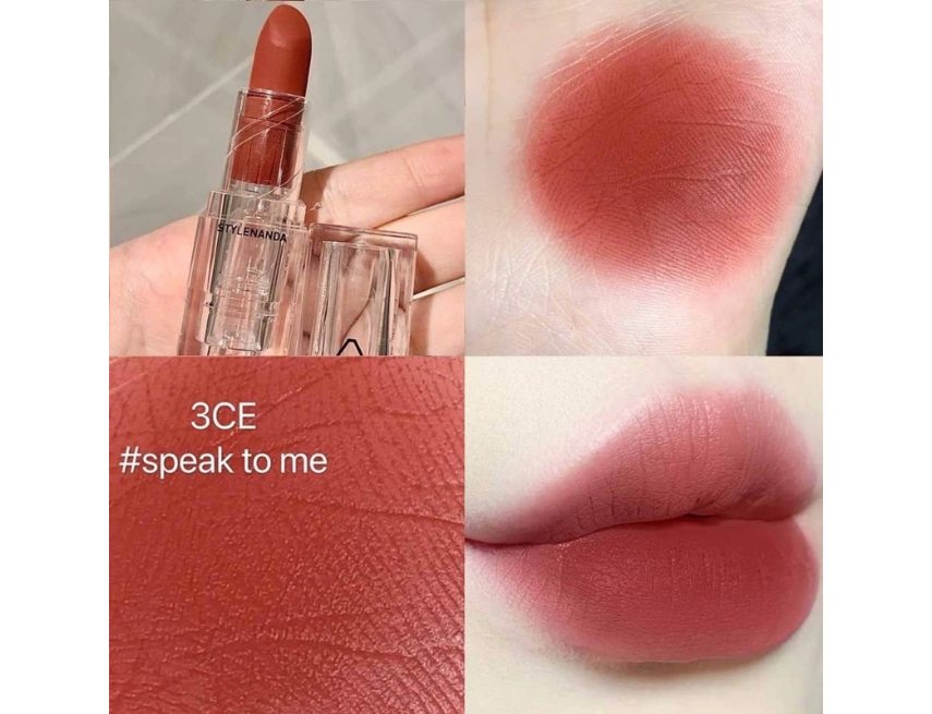 Có nên mua 3CE Speak To Me – Soft Matte Lipstick