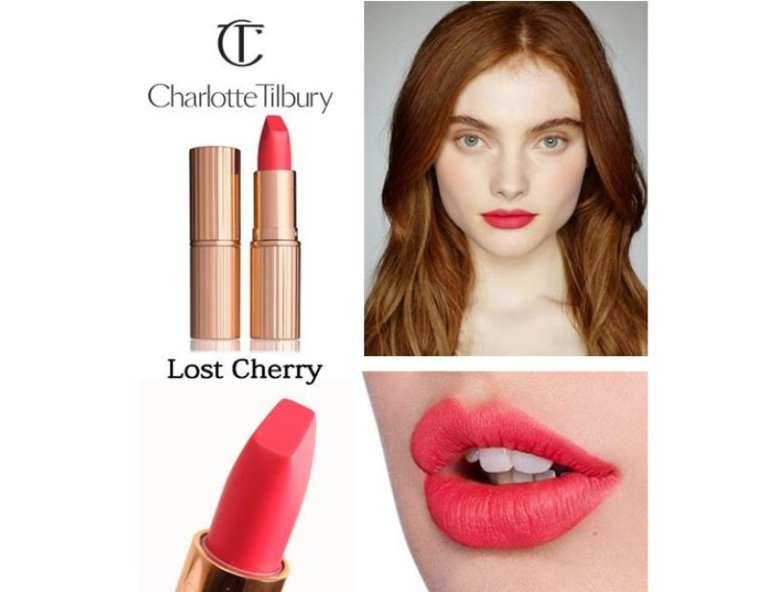 Chất son và khả năng bám màu của Charlotte Tilbury Lost Cherry