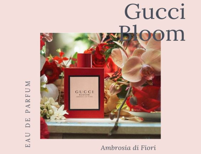 Gucci Bloom đỏ - mùi hương quý phái dành cho cô nàng sành điệu