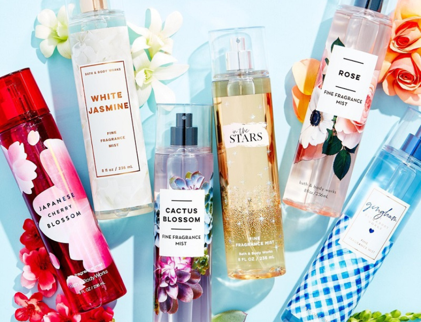 Body mist bath body works của Mỹ