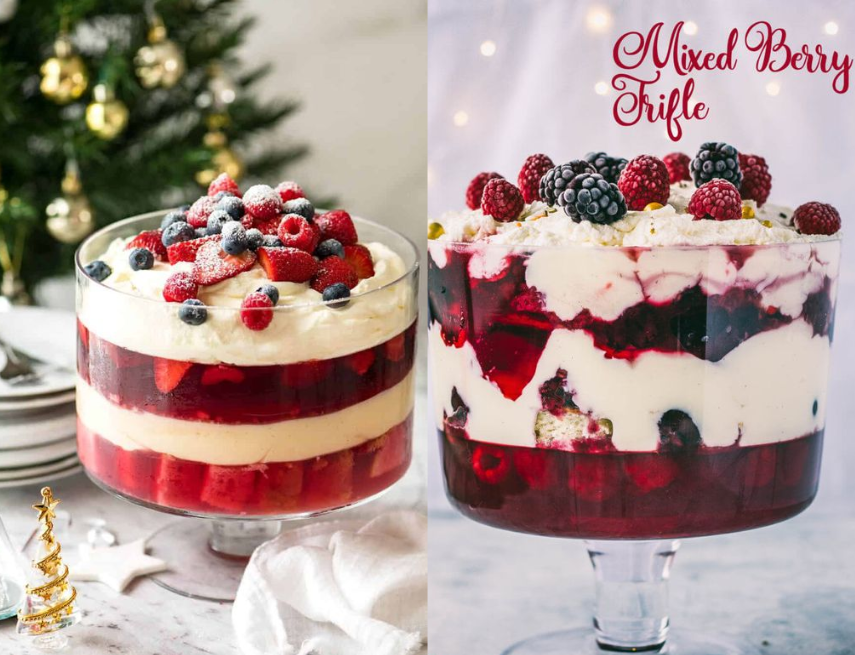 Cách làm trifle - món tráng miệng thơm ngon cho Giáng Sinh 