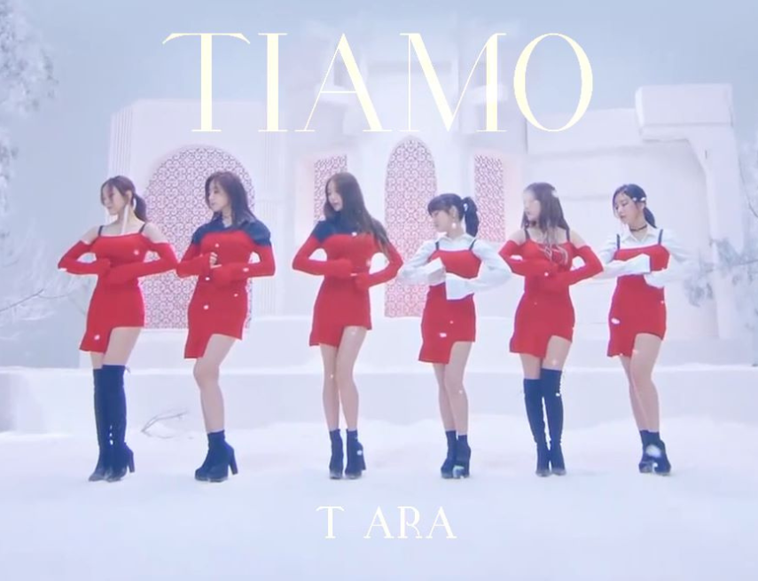 Bài hát Giáng sinh nhạc Hàn Tiamo - T-ara