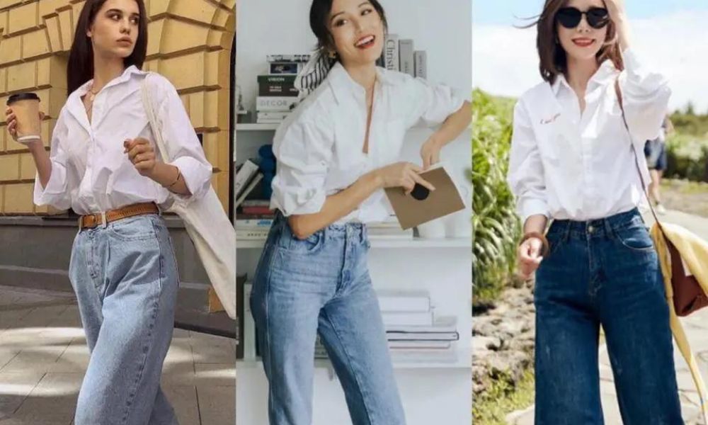 Đơn giản vẫn thanh lịch cùng set quần jeans áo sơ mi