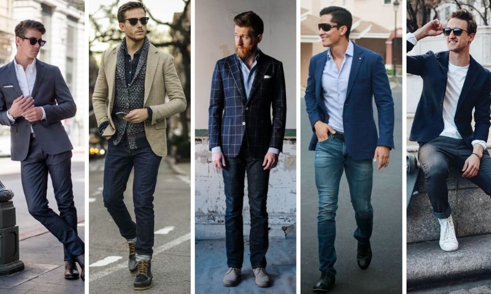 Thiết kế Blazer oversize nam tính