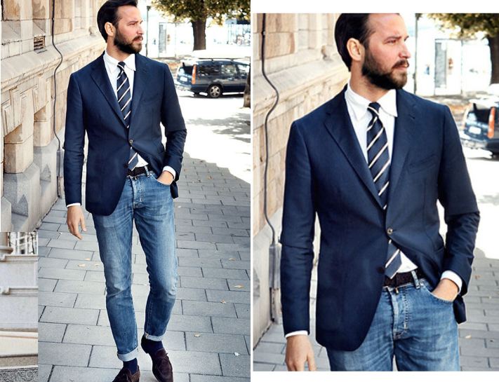 1001 cách phối quần jean với áo sơ mi đơn giản, nổi bật cho phái nam | May  đo vest nam | Dunnio Tailor - Hệ thống thời trang may đo