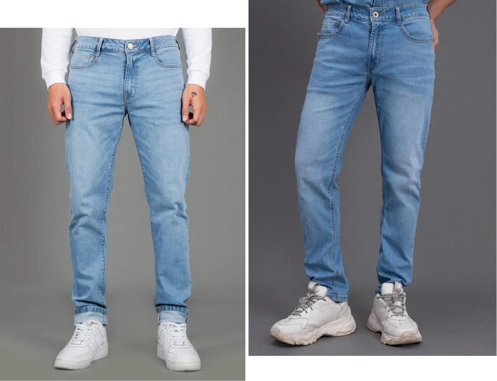 Lựa chọn quần jeans nam theo chất liệu sản phẩm