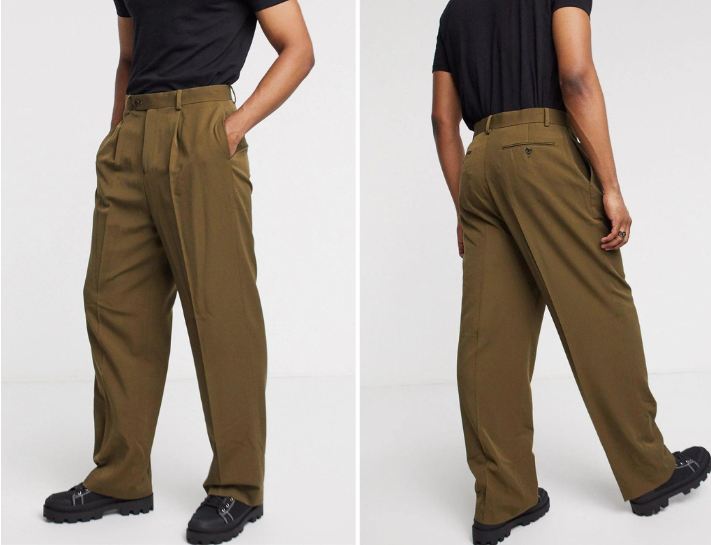 Quần trouser là dáng quần thông dụng được nhiều người yêu thích