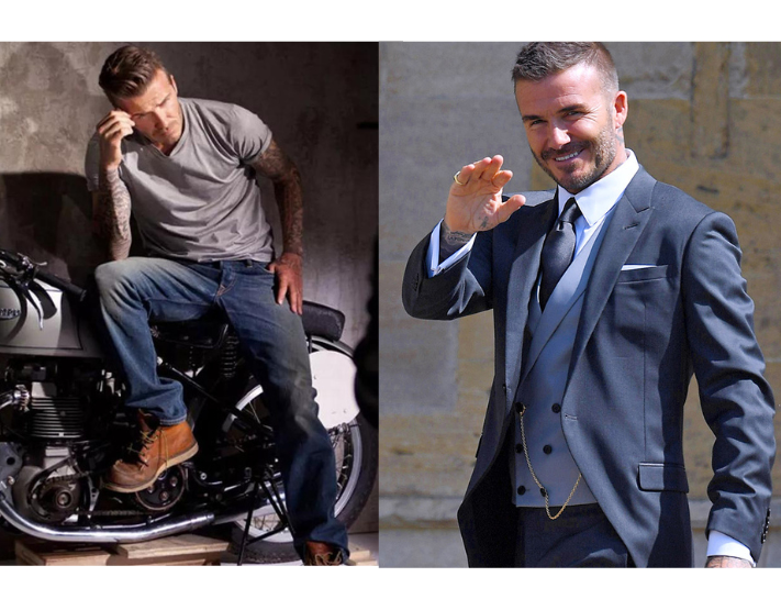 Phối đồ lịch lãm như David Beckham