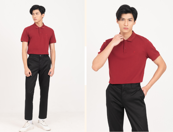 Dáng slim-fit vừa vặn với cơ thể