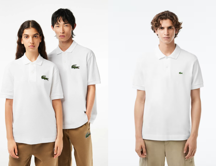 Lacoste là thương hiệu đầu tiên cho ra mắt các mẫu áo polo trên thế giới