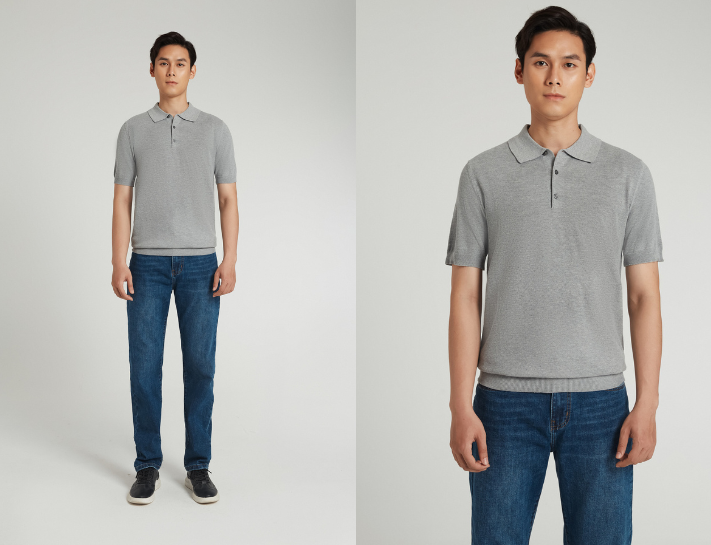 Phối áo polo với quần jeans nam cho thời trang công sở