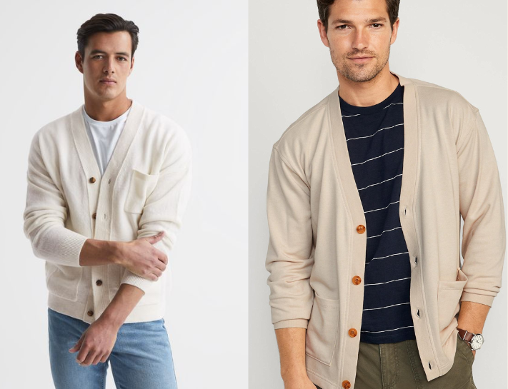 Cardigan len phù hợp với mùa thu đông se lạnh