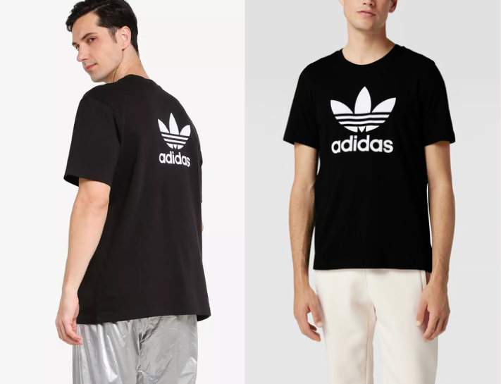 Áo thun Adidas Adicolor đặc trưng của thương hiệu