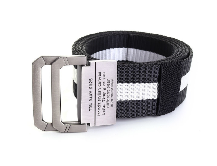 Thắt lưng nam công sở khóa Double D Ring