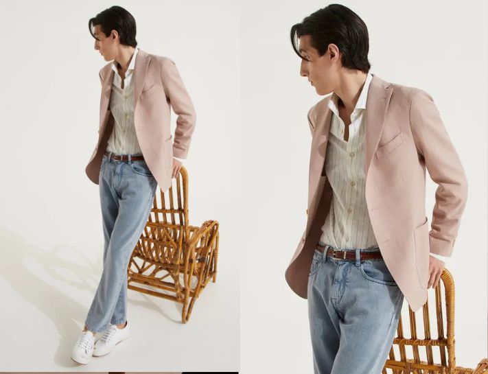 Sự kết hợp hoàn hảo giữa áo blazer với quần jeans