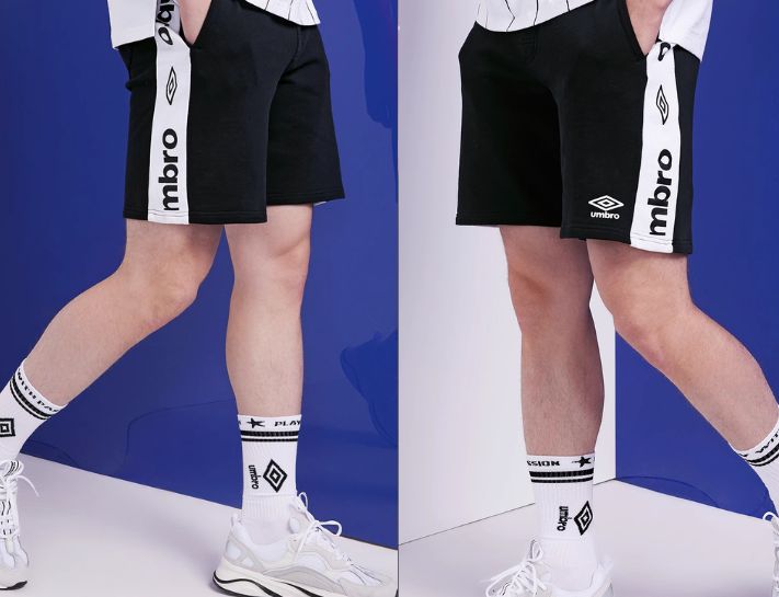 Quần short tập gym nam của umbro