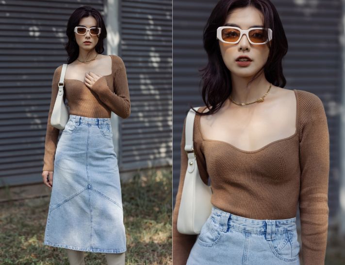 Phối áo thời trang và sành điệu