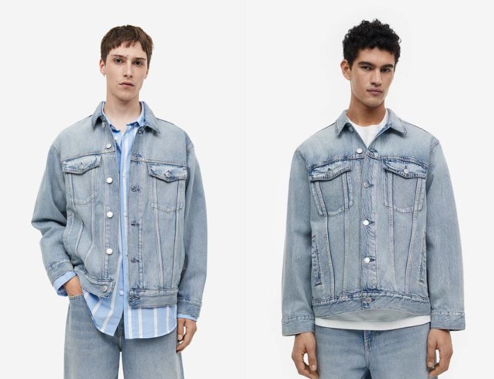 Những mẫu áo denim jacket được yêu thích trên thị trường