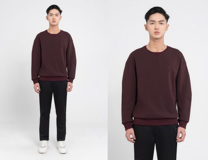 Phối Sweatshirt thời trang hàng ngày