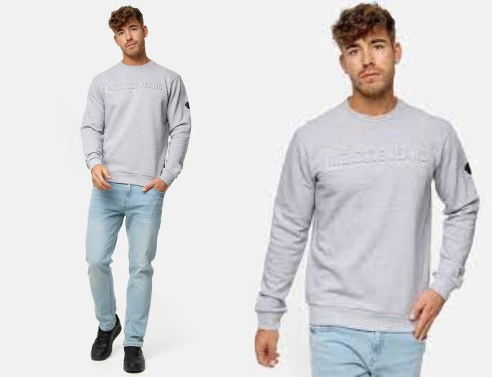 Lựa chọn phối hoodie không cổ với quần jeans