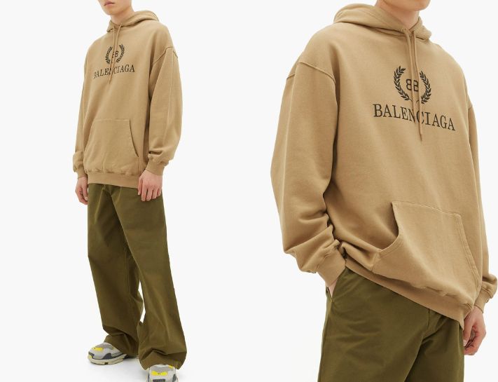 Hoodie Balenciaga Laurier BB Logo