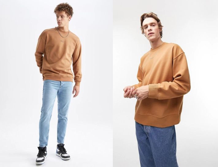 Mặc áo sweatshirt vào thời điểm nào là phù hợp nhất?