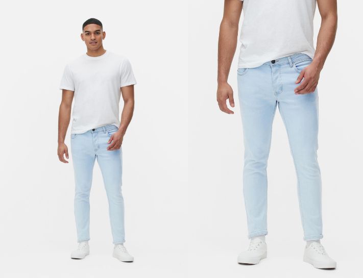 Mẫu quần jeans bó nam nổi bật trên thị trường hiện nay