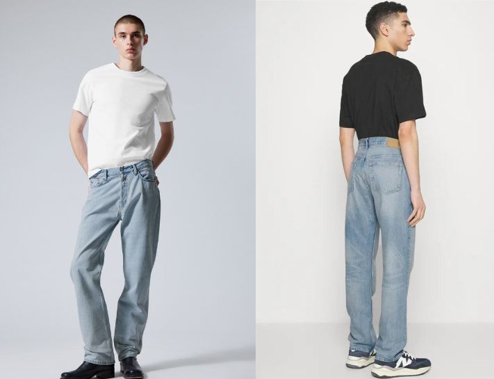 Sự trở lại của các mẫu quần dad jeans nam thoải mái và dễ mặc