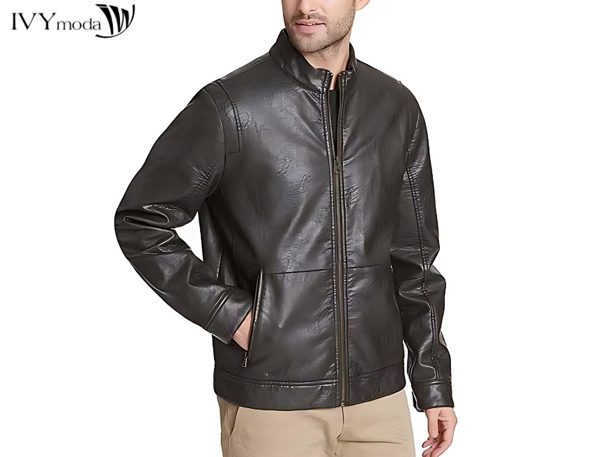 Áo khoác được làm từ chất liệu vải Leather