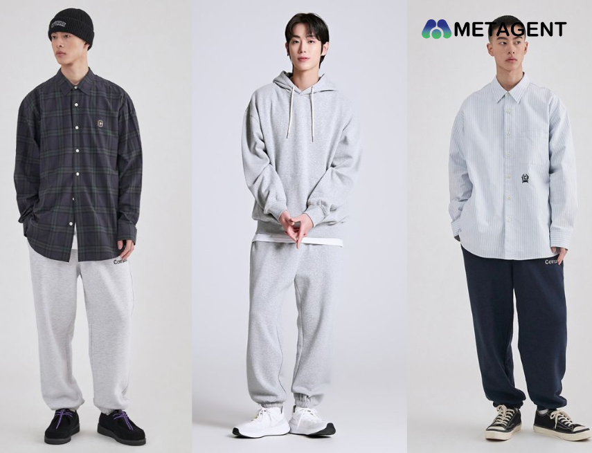Phối áo sweater cùng quần jogger