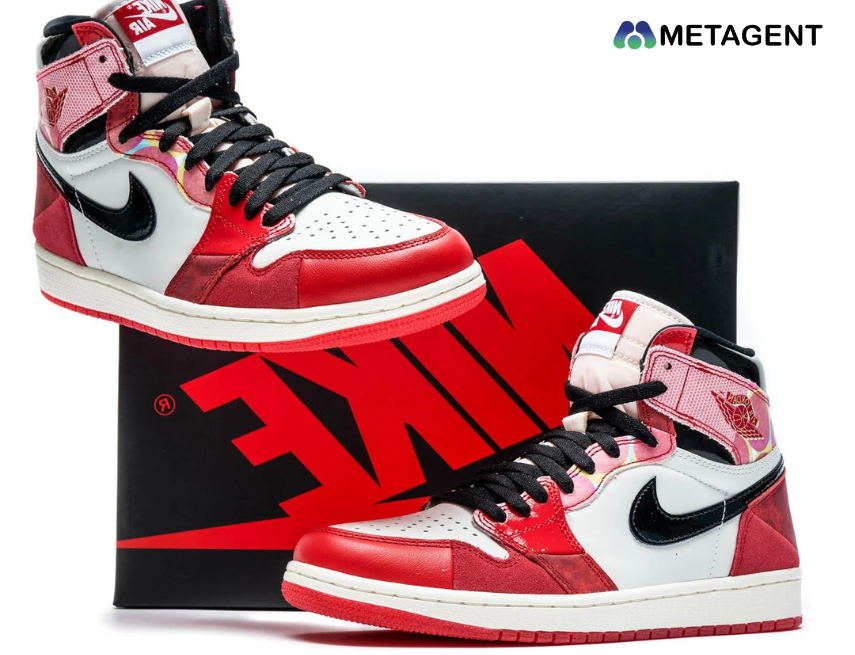 Giày Spider-Man × Nike Air Jordan 1 Retro High