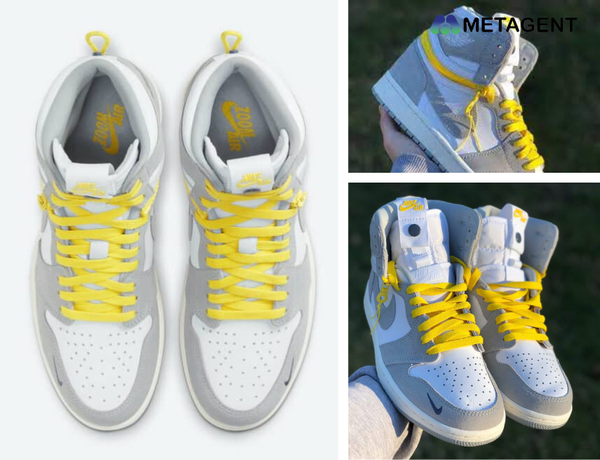 Giày Air Jordan High Switch ‘Light Smoke Grey’