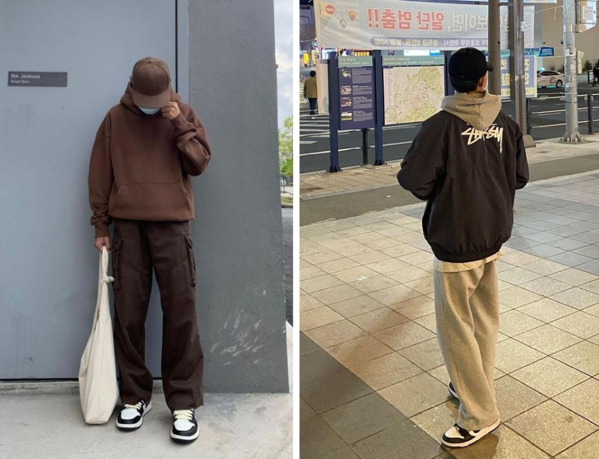 Phối đồ với hoodie, sweater