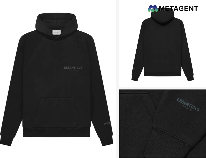Essentials Pullover Hoodie Stretch Limo