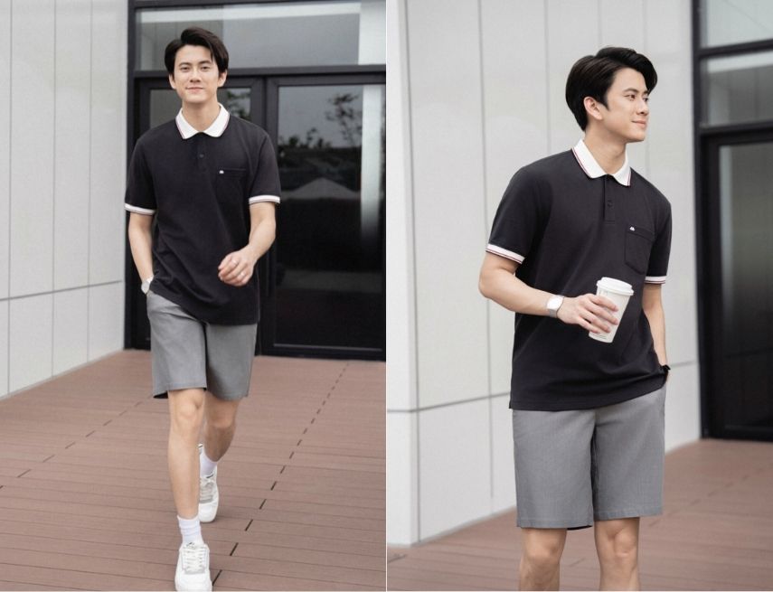 Mẫu quần với thiết kế cơ bản, truyền thống
