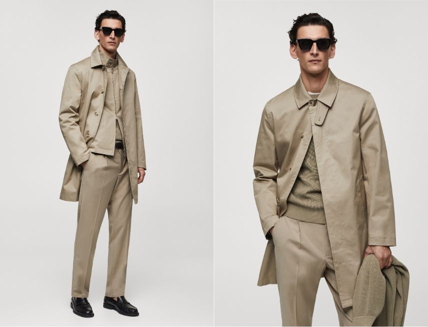 Mẫu áo Trench Coat dáng dài