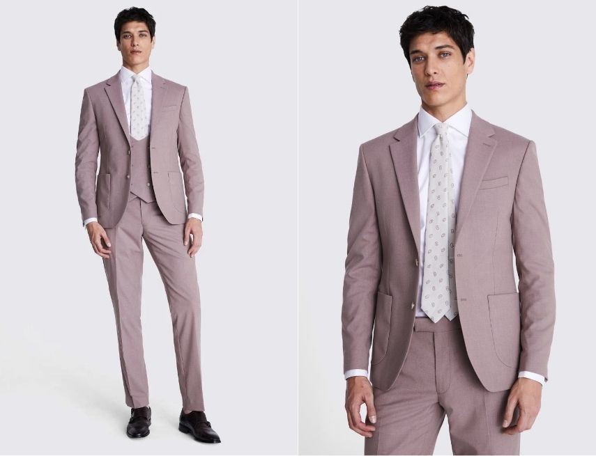 Mẫu áo slimfit suit có kích thước ôm dáng