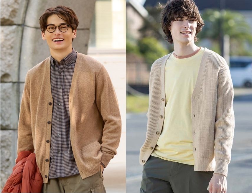 Cách phối đồ với cardigan nam phong cách urban