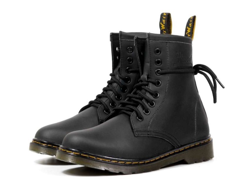 Combat Boots all black  cá tính và năng động