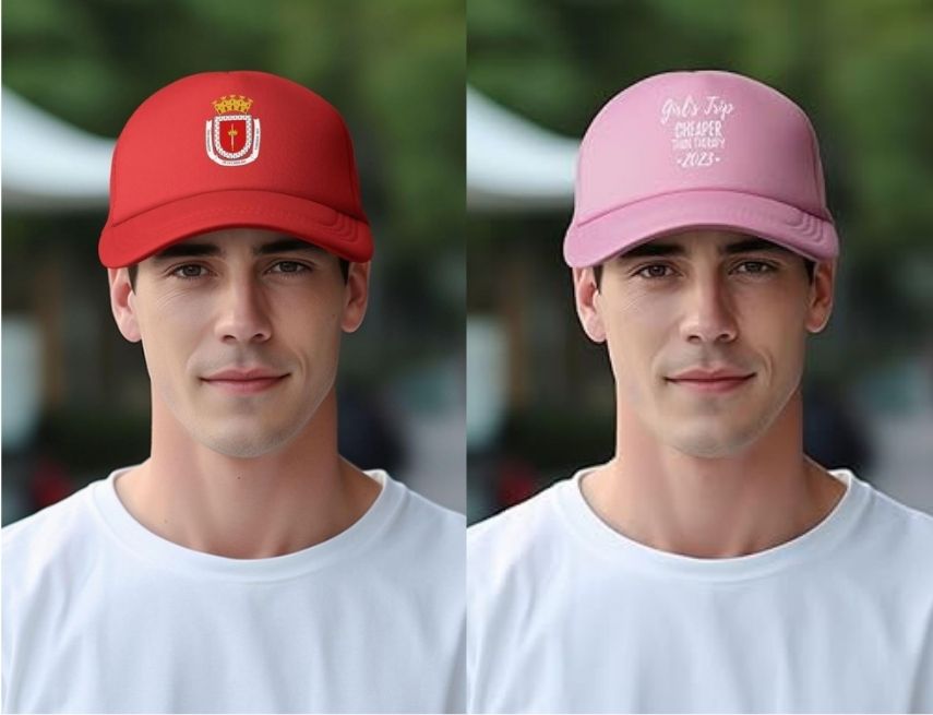 Mũ Snapback với thiết kế đơn giản