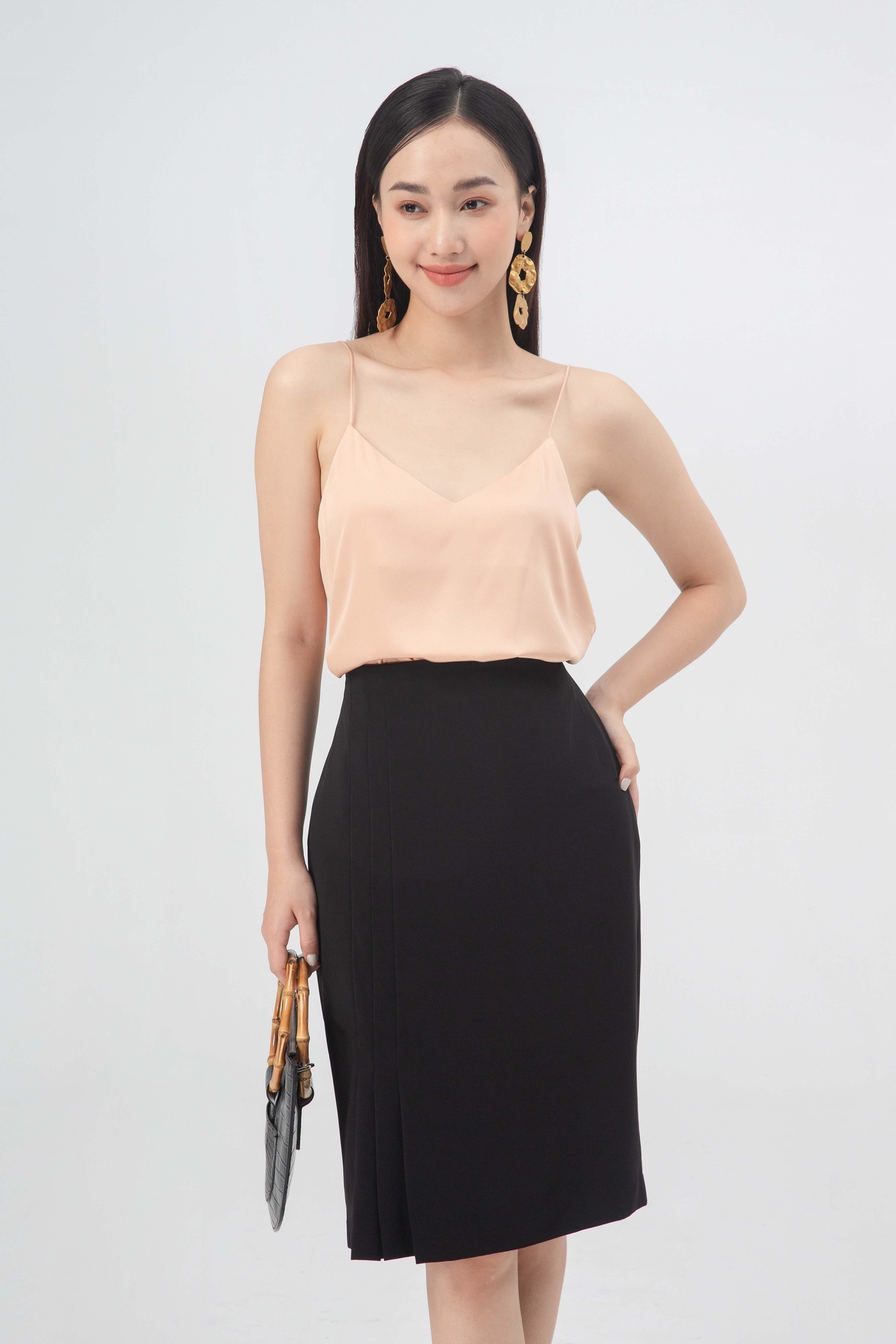 Áo lụa 2 dây