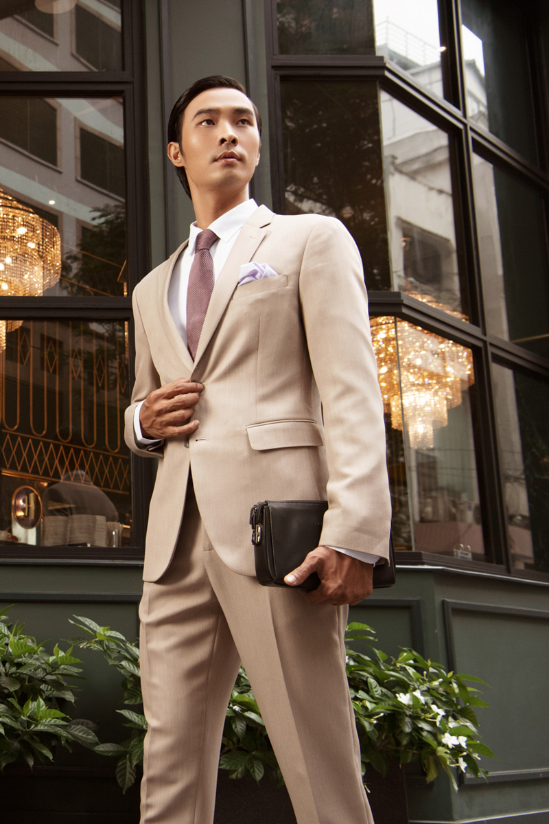 Quần dài kẻ Slim 
