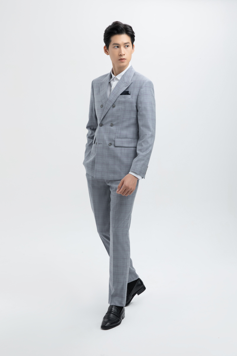Quần Âu kẻ caro 